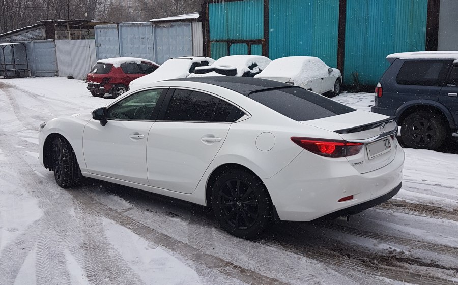 Черная крыша Mazda 6 GJ