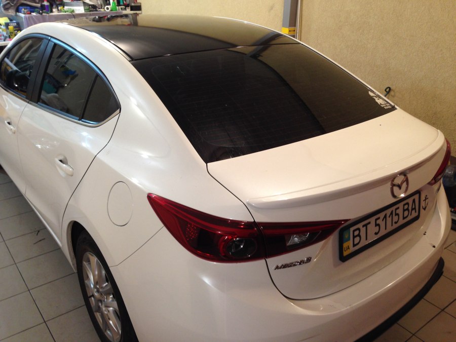 Mazda 6 GH черная крыша