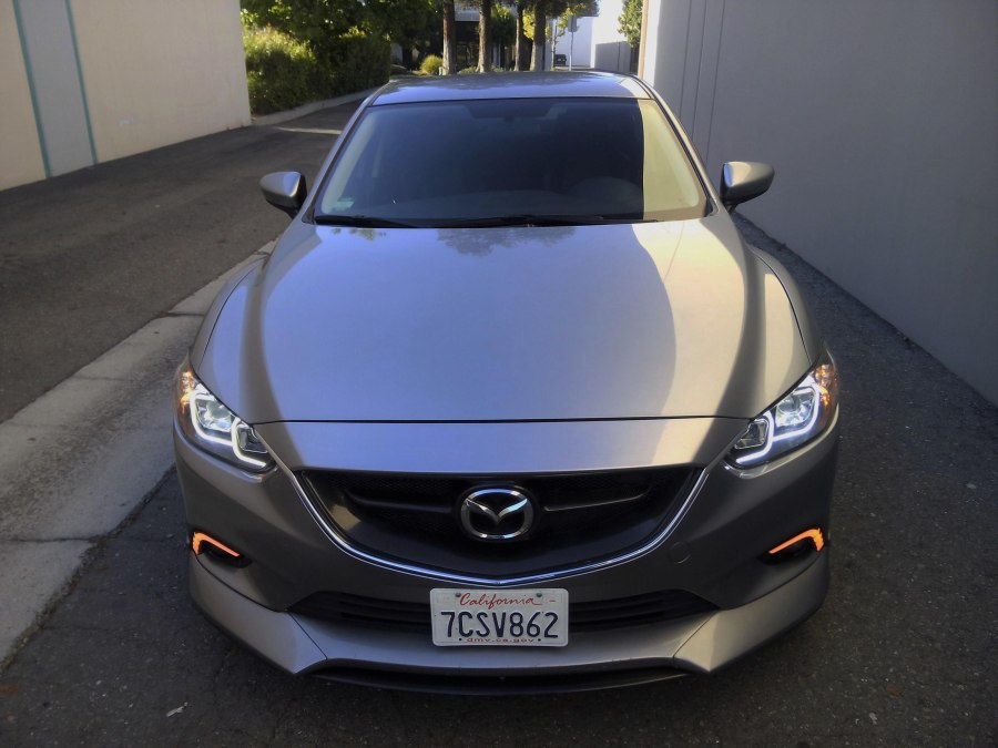 Mazda 6 GH С черным спойлером