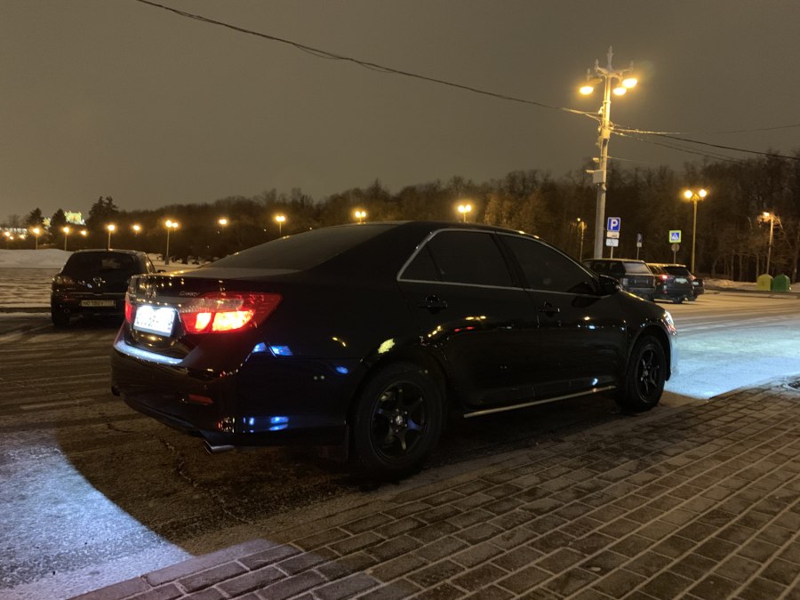 Камри 50 ночью