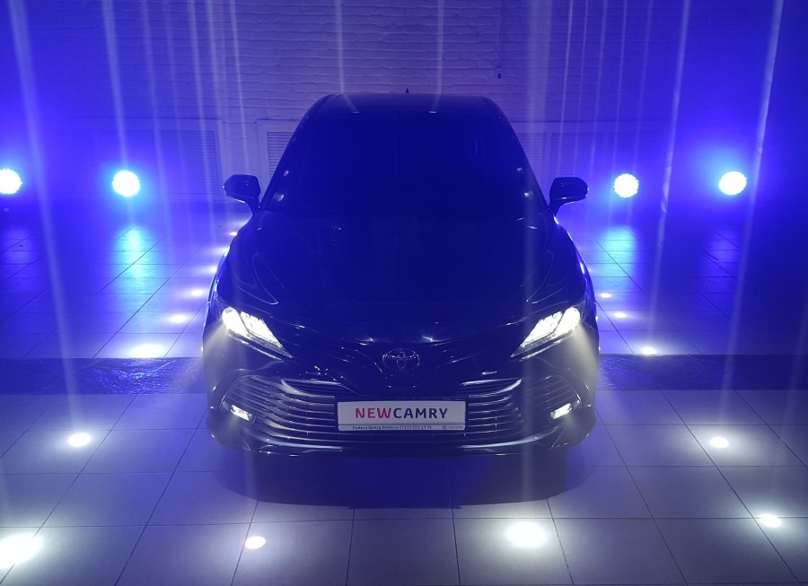 Toyota Camry 40 салон ночью