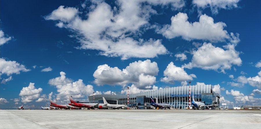 Международный аэропорт Симферополь лого