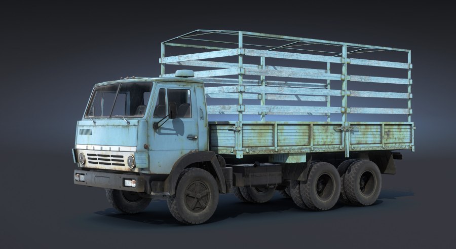 Грузовой КАМАЗ бортовой 53215