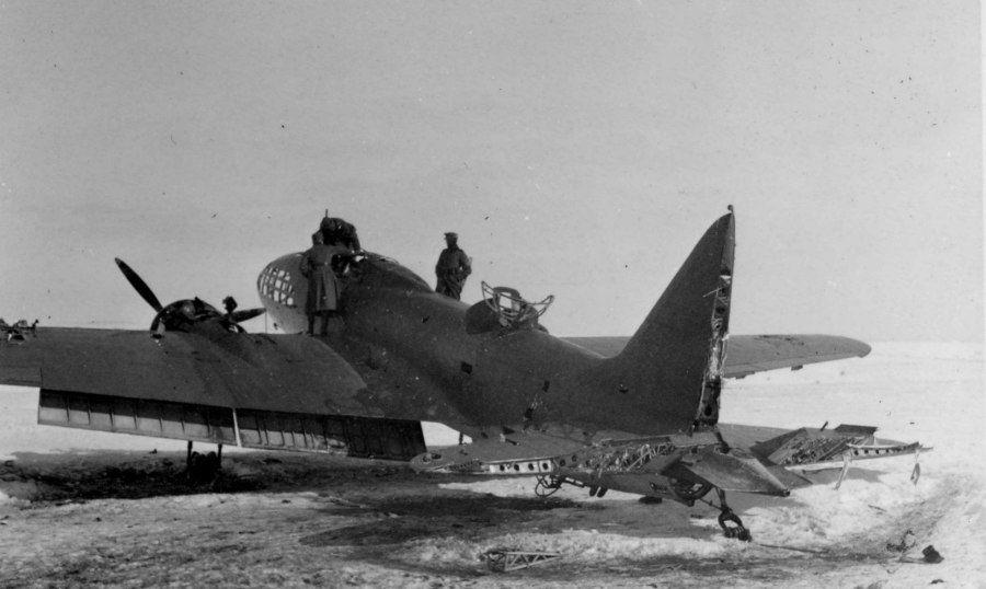 Ил-4 бомбардировщик