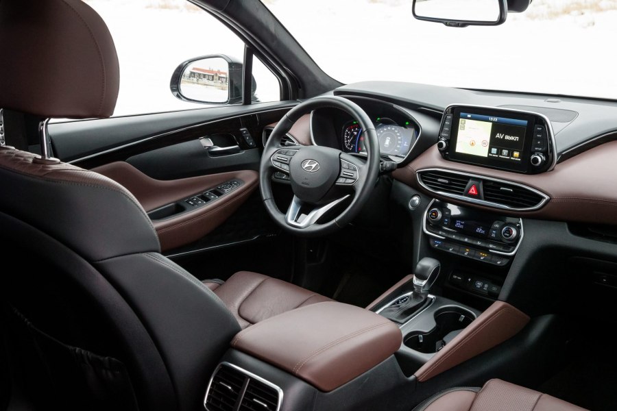 Hyundai Santa Fe 2019 салон