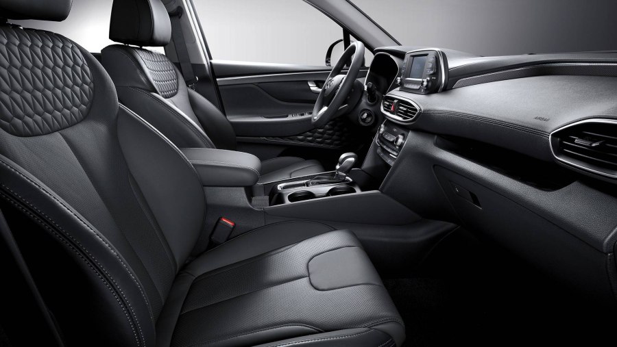 Hyundai Santa Fe New 2019 салон