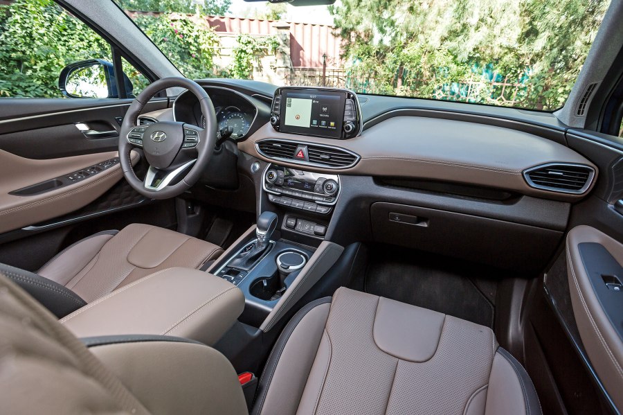 Hyundai Santa Fe 2019 салон