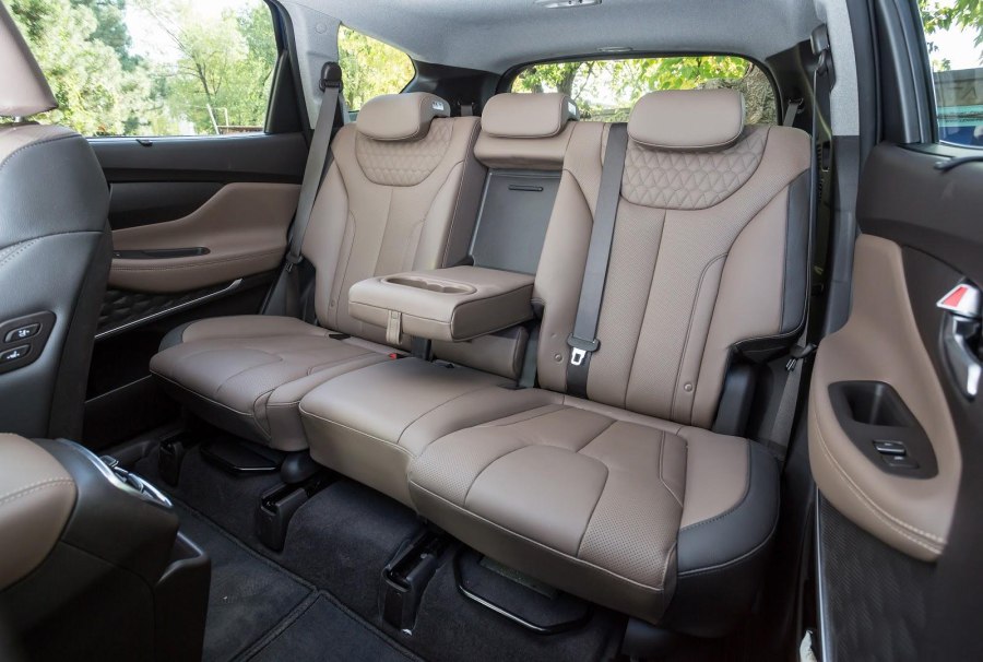 Hyundai Santa Fe Black Brown салон