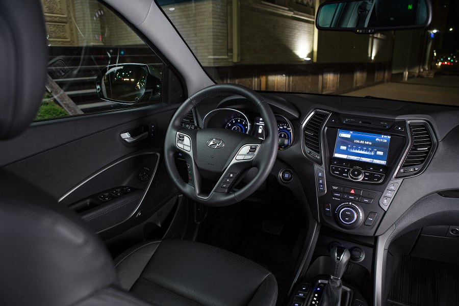 Hyundai Santa Fe III салон