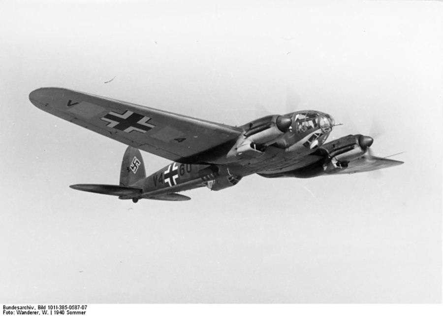 He-111 Хенкель Девятаева