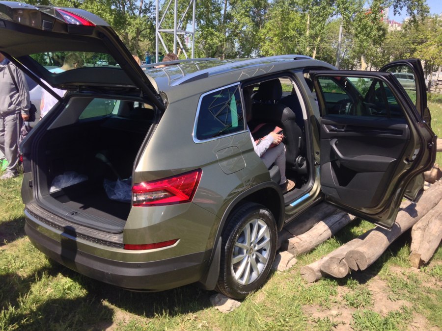 Skoda Kodiak интерьер