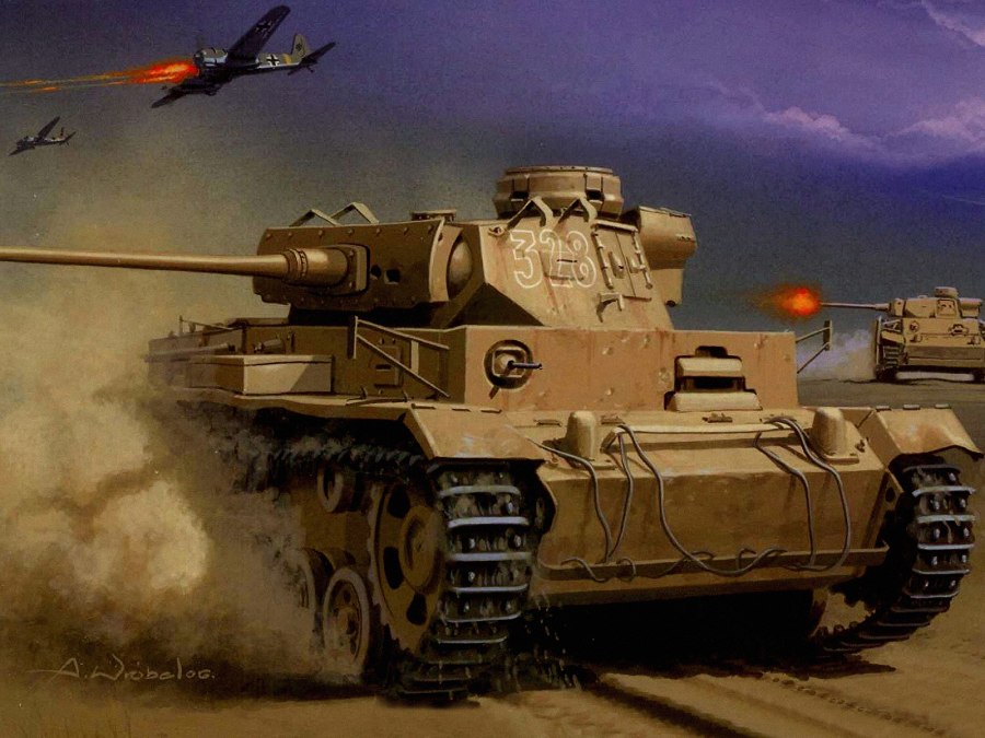 Танк Panzerkampfwagen III (PZKPFW III)