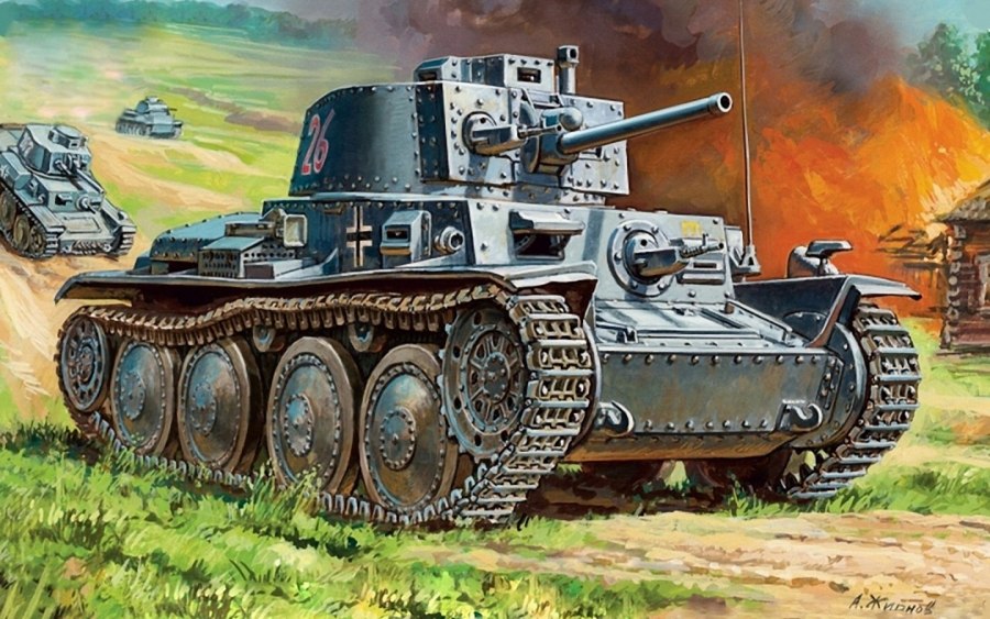 Танк Panzer 38 t