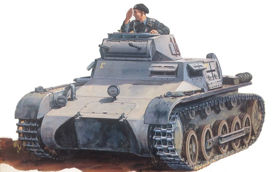 Немецкий танк PZ 1