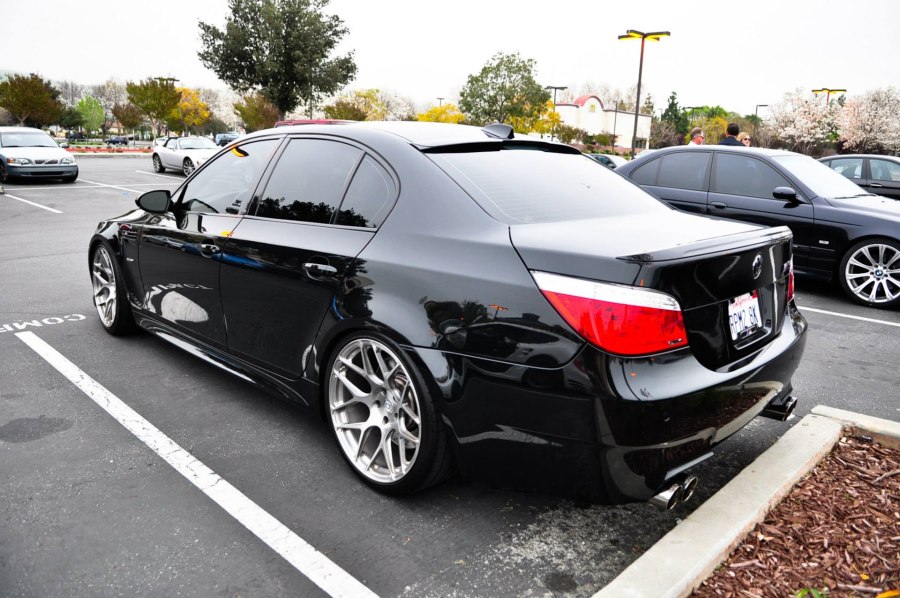 BMW e60 Tuning Black