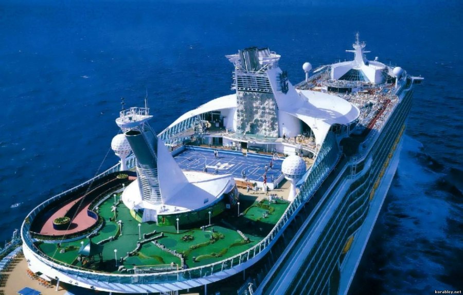 Круизный корабль "Voyager of the Seas"