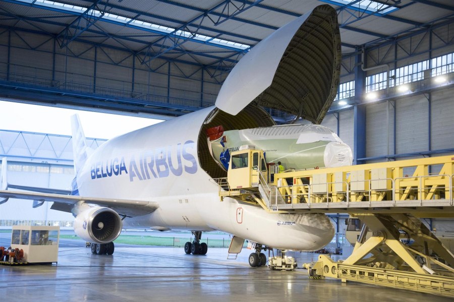 Грузовой самолет Airbus Beluga XL