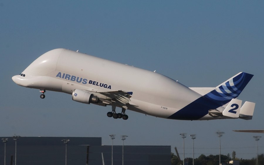 Грузовой самолет Airbus a300-600st Beluga