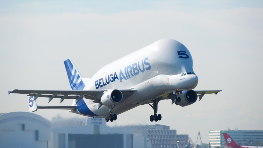 Белуга Аэробус и 747