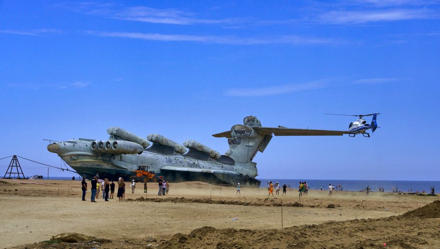 Экраноплан Лунь Дербент