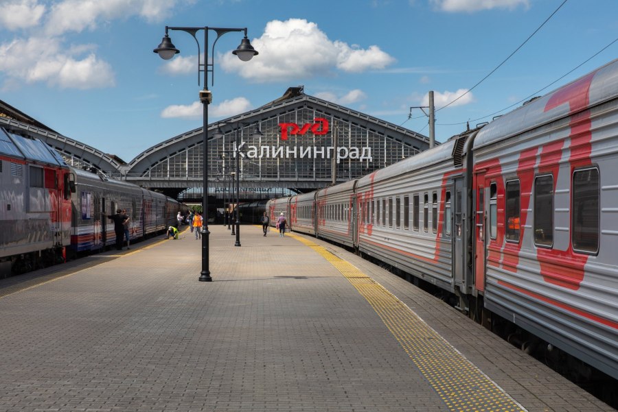 Поезд Литва Калининград
