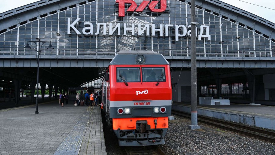 Поезд янтарь Калининград