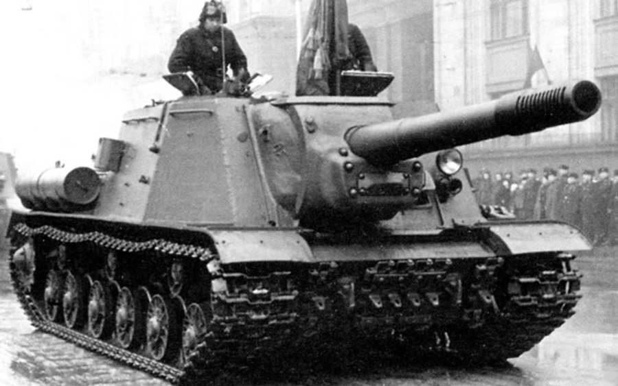 Танк ИСУ 152 зверобой
