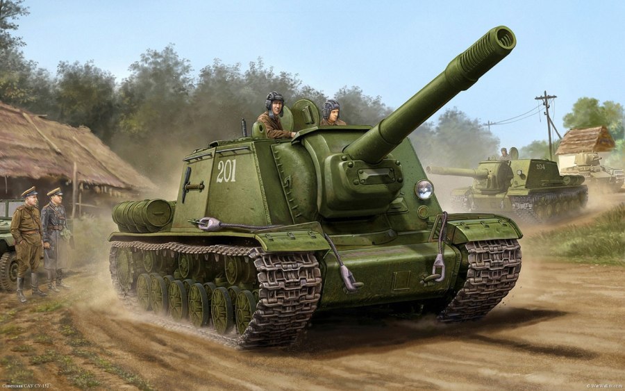 Танк САУ 152