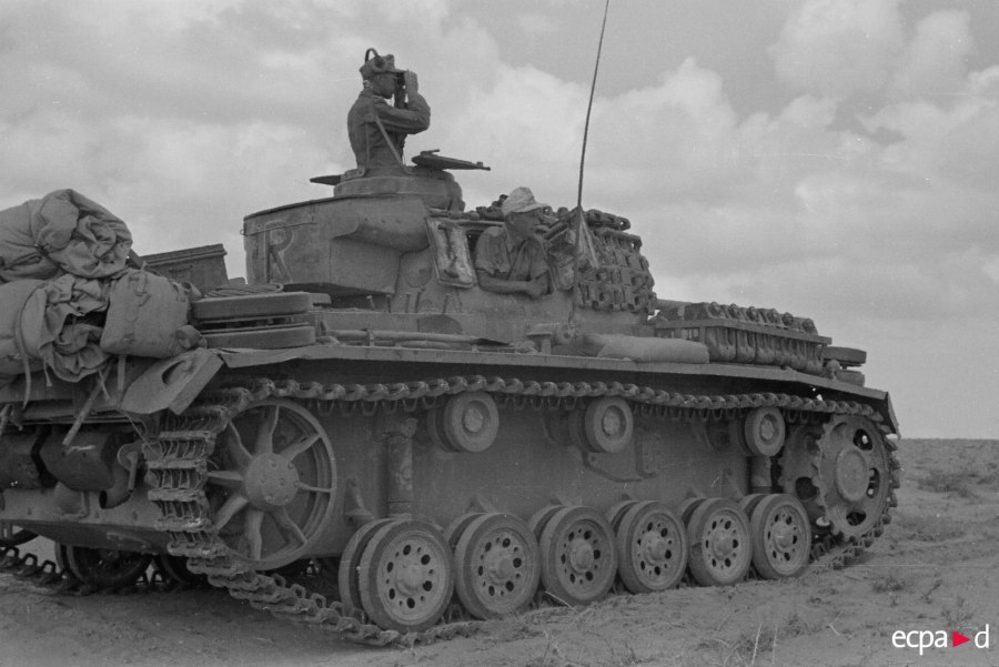 PZKPFW III В Северной Африке