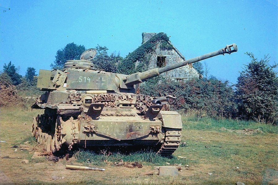 Подбитый PZ 4