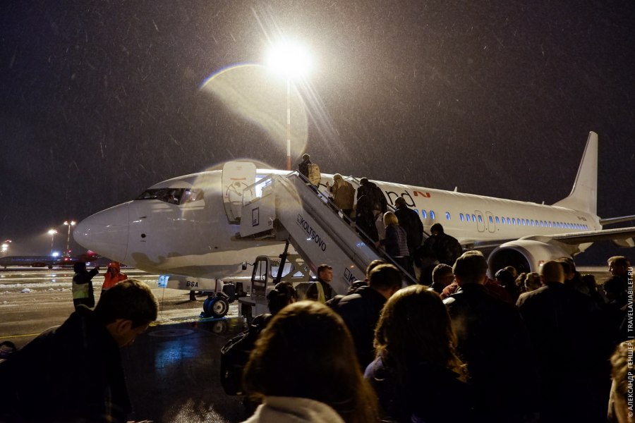 Самолёт Боинг 737-800 Северный ветер