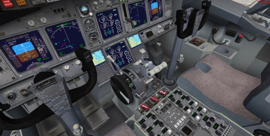 Боинг 737 посадка