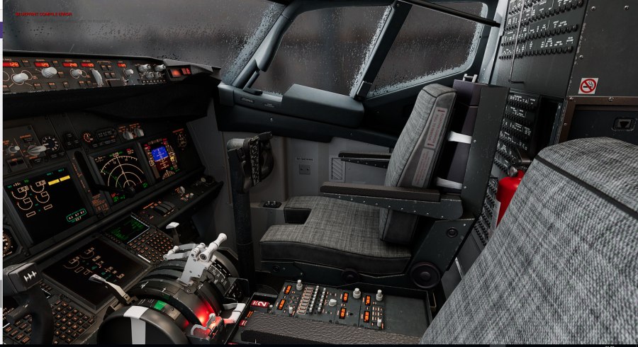 B737-800 Cockpit