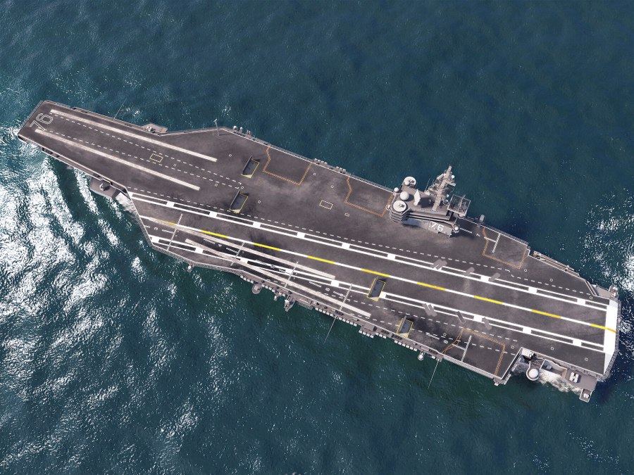 USS America CV-66 затопление