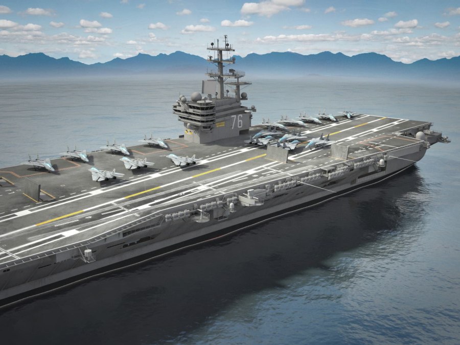 CVN 3д модель