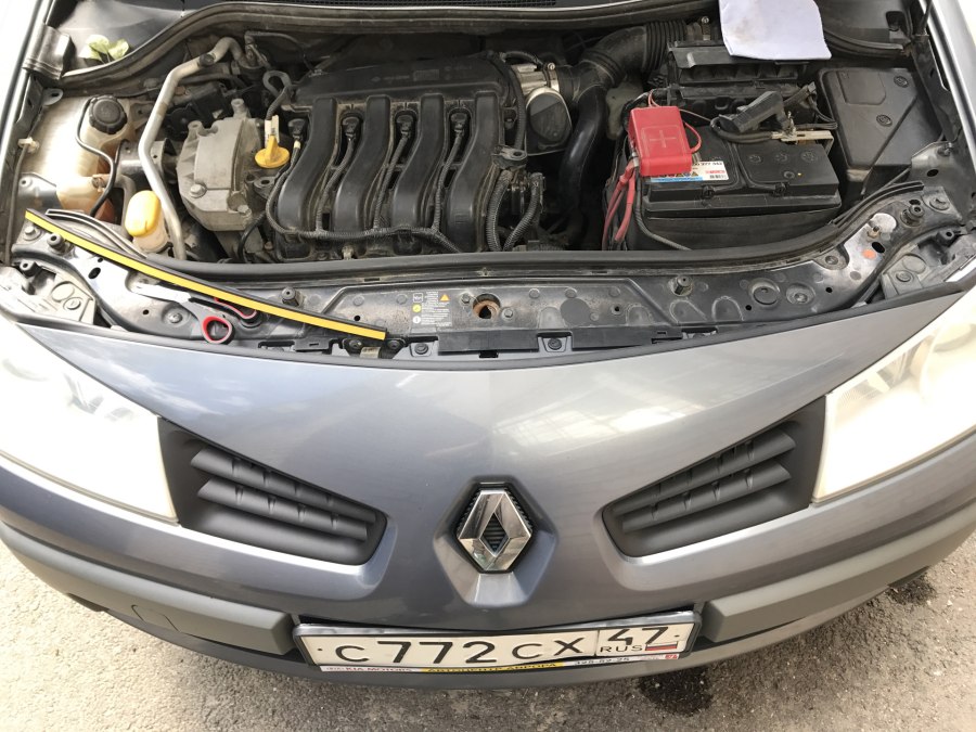 Renault Megane 2 под капотом
