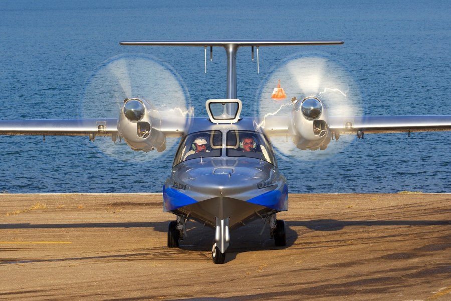 Самолет-амфибия л-42 "Чайка"