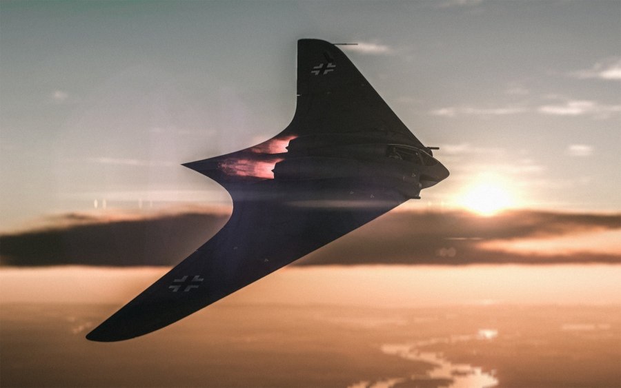 Horten ho.229 v3 «НЛО