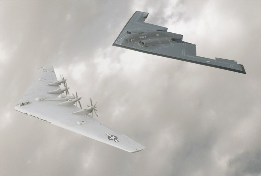 Бомбардировщик Нортроп XB-35