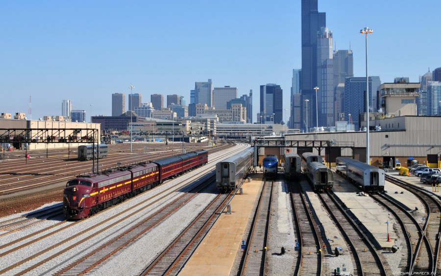 Поезда Америки Amtrak