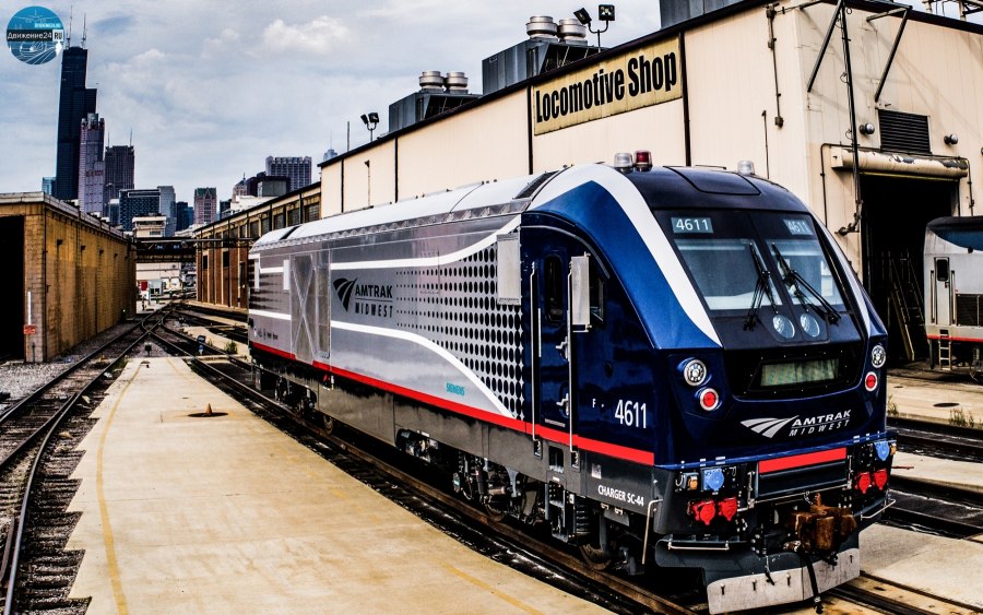 Поезда Amtrak в США