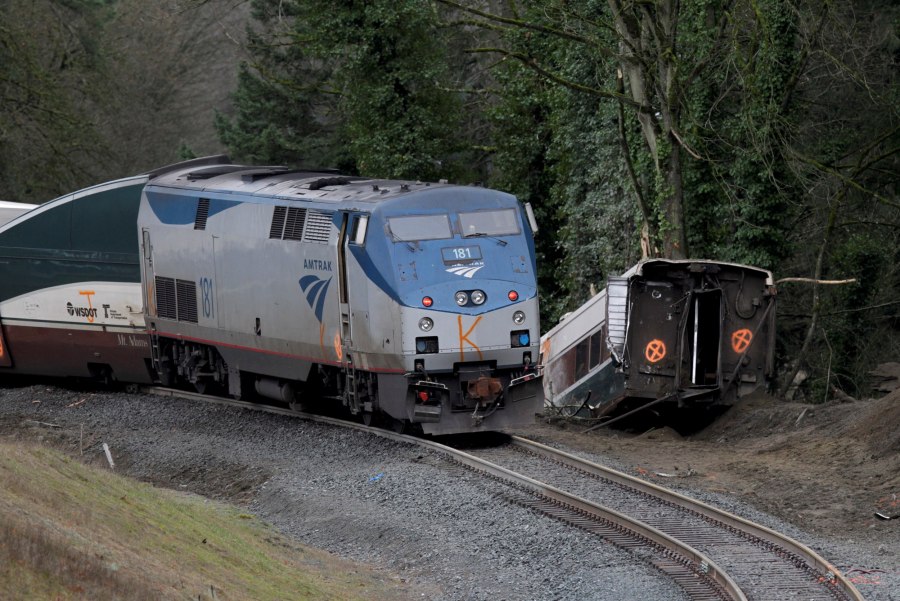 Американский поезд Railroad