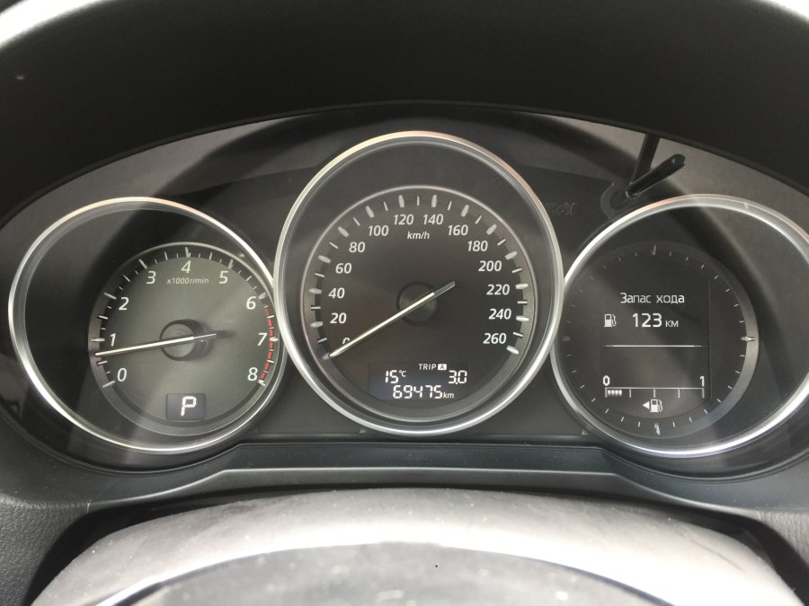 Mazda cx5 приборная