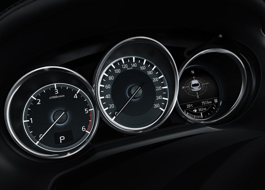 Mazda 6 GH приборка оптитрон