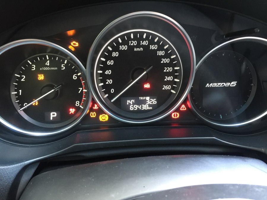Приборная панель Mazda 6 GH Sport