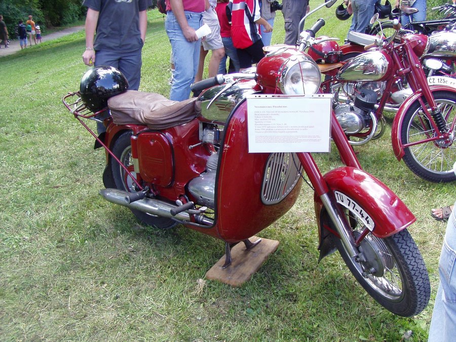 Черная Jawa 250