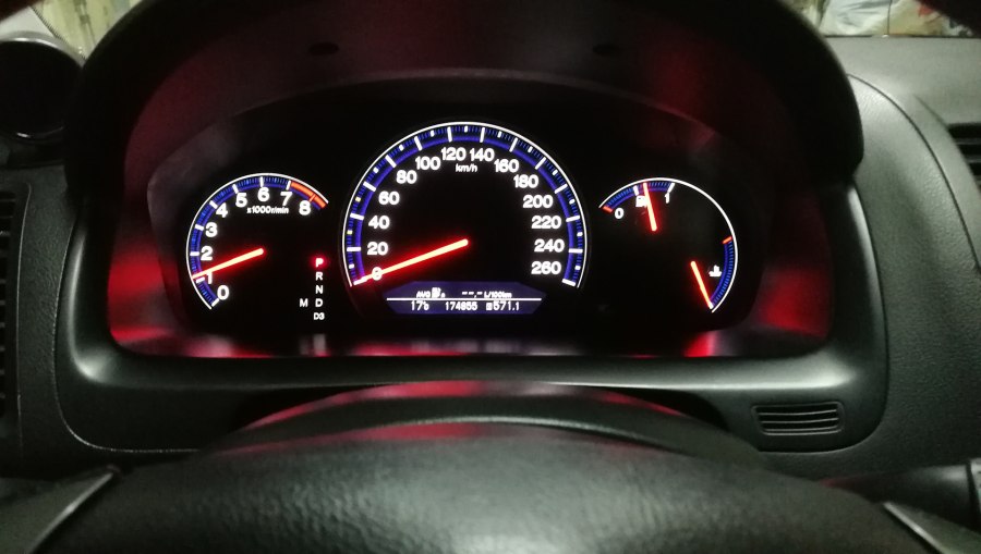 Приборная панель Honda Accord 7