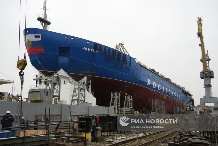 Современный атомный ледокол россии