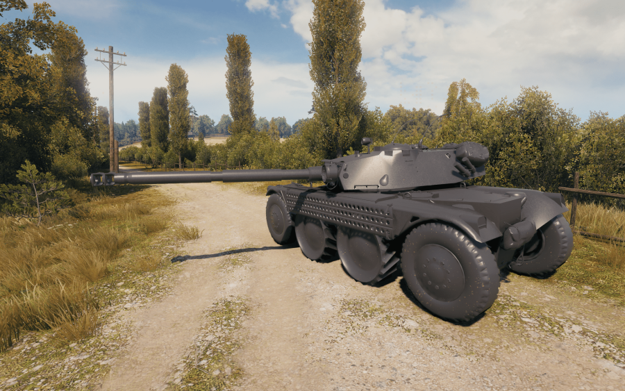 Танк EBR 105 В реальности