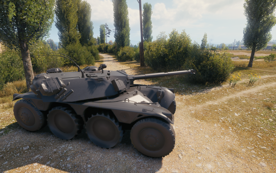 EBR 105 вид сбоку